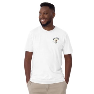 Cute Hello Kitty x Hawaii Sunset Luau Hawaiian Summer Beach White Short-Sleeve Unisex T-Shirt