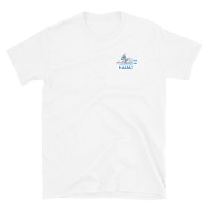 Cute Hawaii Stitch Surfing Kauai Hawaiian Travel Short-Sleeve Unisex T-Shirt
