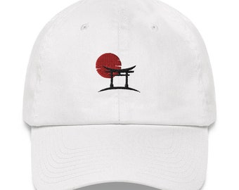 Japanese Rising Sun Japan Travel White Unisex Baseball Hat