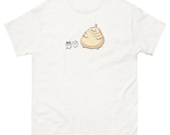 Cute Bunny Rabbit Japanese Manga Anime Cartoon Unisex Classic T-Shirt