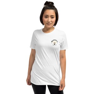 Cute Hello Kitty x Hawaii Sunset Luau Hawaiian Summer Beach White Short-Sleeve Unisex T-Shirt
