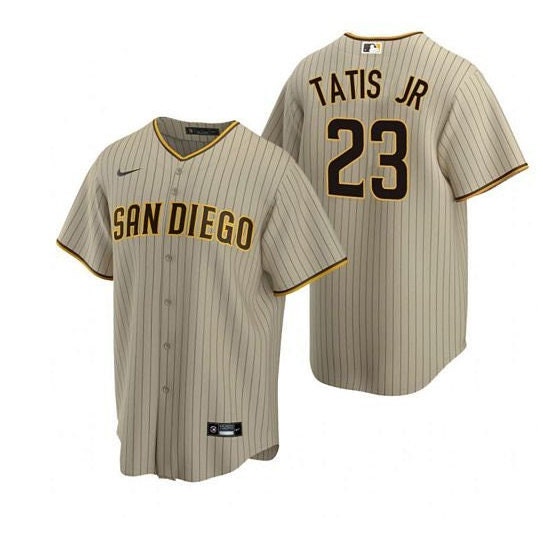 Men's Fernando Tatis Jr. White, Brown San Diego Padres Home Authentic  Player Jersey