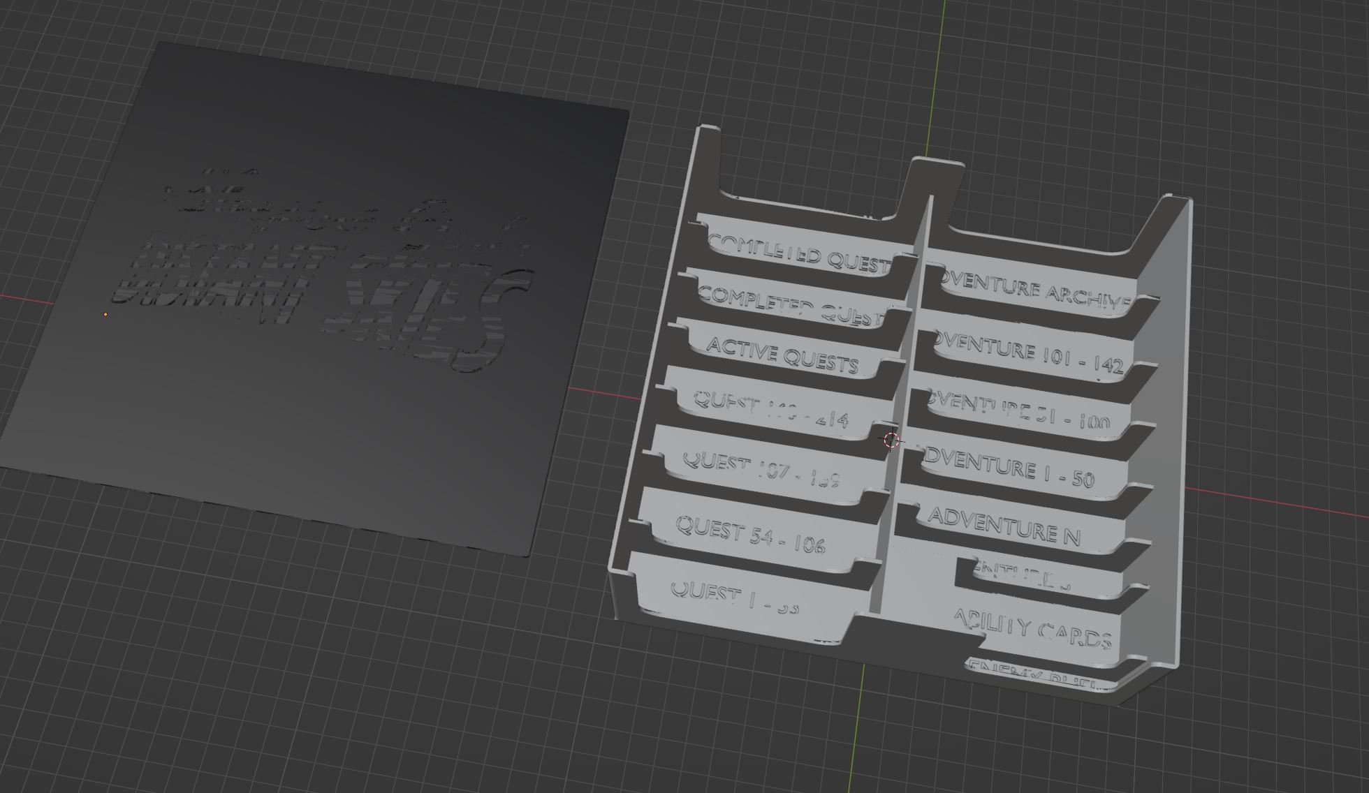 3D Printable Board Game Storage for Sleeping Gods: Distant Skies ...