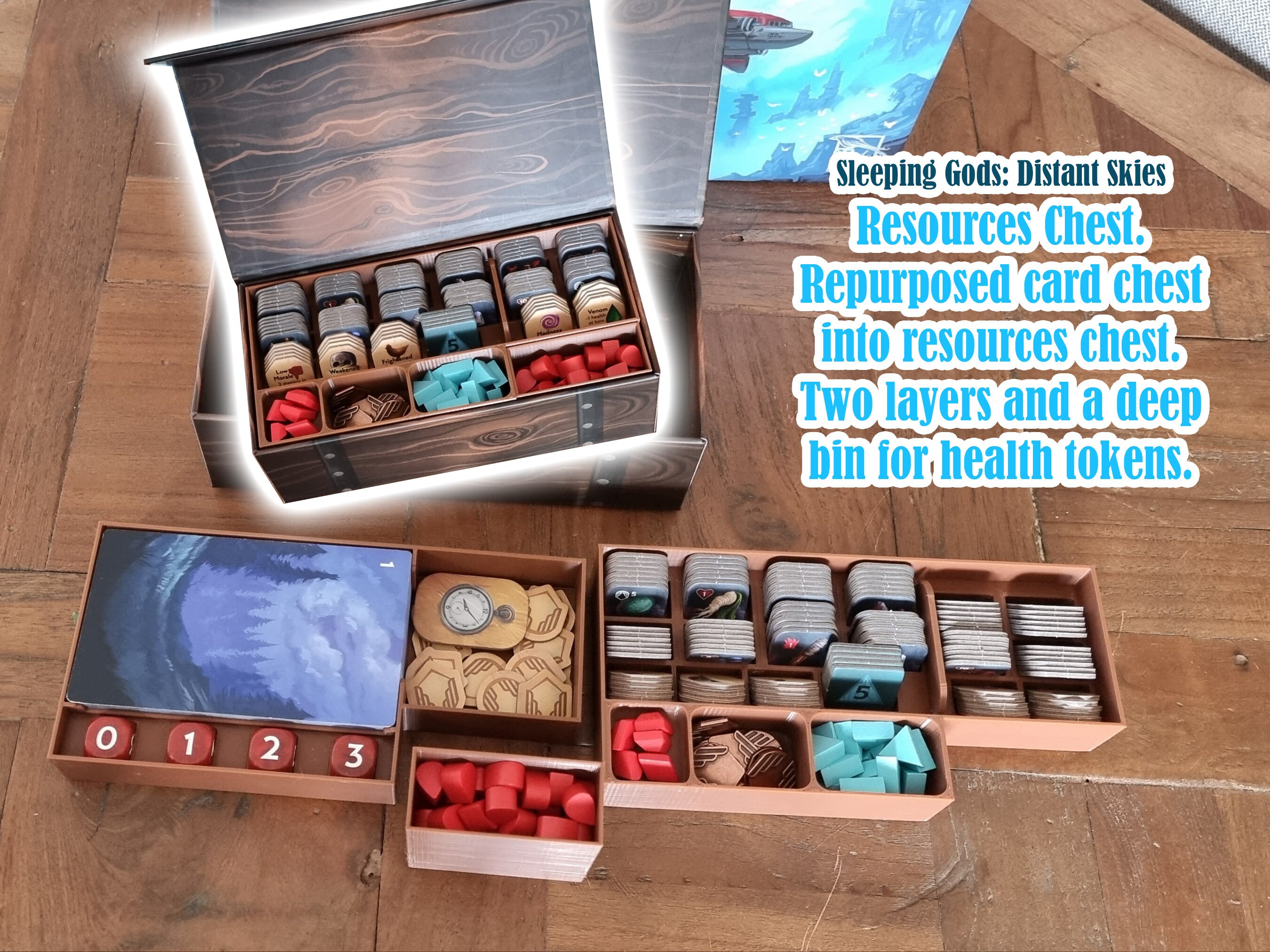 3D Printable Board Game Storage for Sleeping Gods: Distant Skies ...