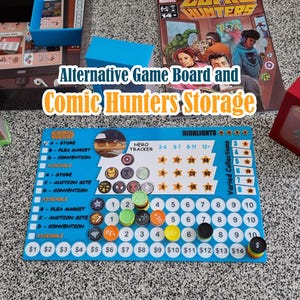 Comic Hunters Alternative Score Board and Aufbewahrungslösung ( Insert / Organizer)