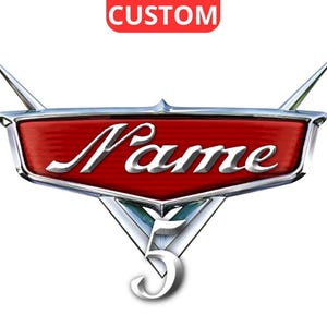 Personalized Cars Custom PNG Logo, Cars Birthday, Cars Personalized logo, Cars Custom Name, Cars Sublimation Logo personalized Logo