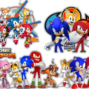 Sonic Clipart Png, Sonic Svg Bundle, Sonic The Hedgehog Png Transparent Backgrounds, Sonic Stickers Logos, Sonic Characters, Sonic Birthday image 4