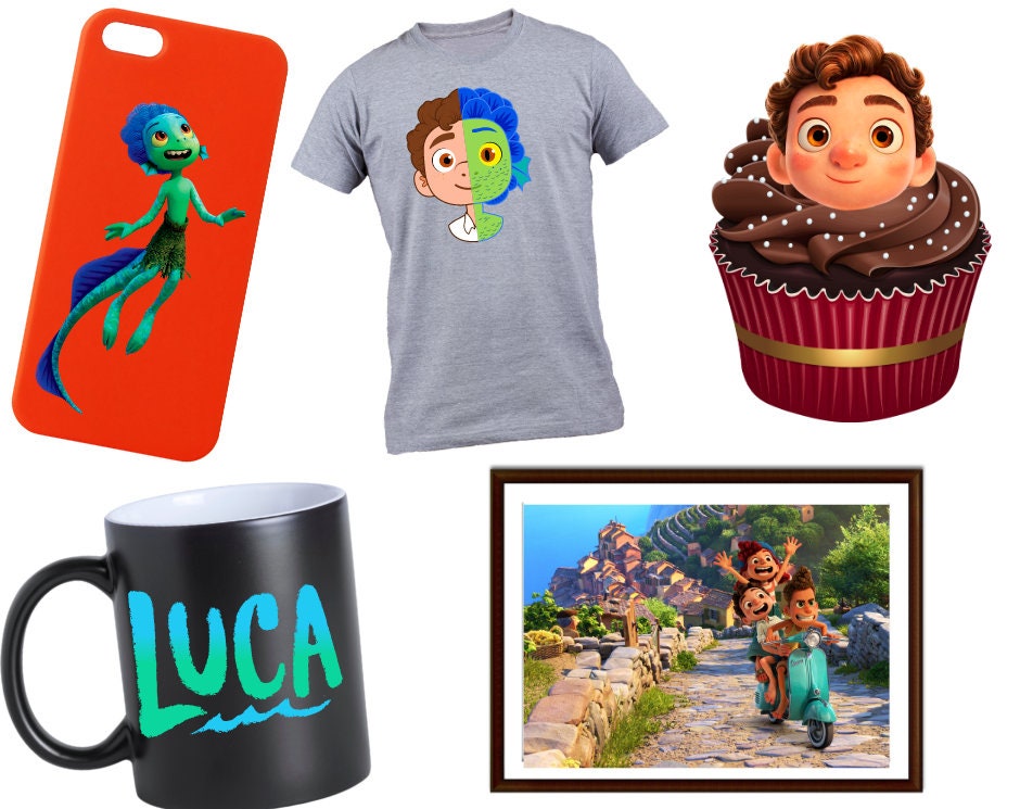 Luca Font Png Bundle, Luca Alphabet Letters Clipart, Sublimation File ...