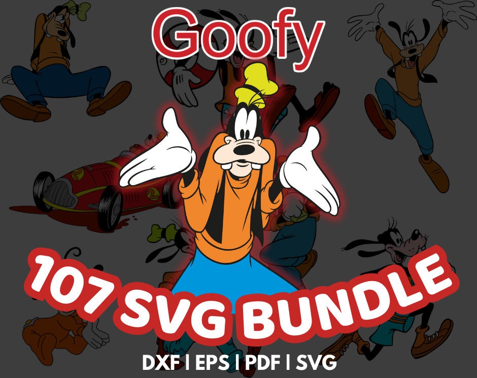 Goofy Svg Goofy Bundle Svg Goofy Clipart Svg Files for - Etsy Canada
