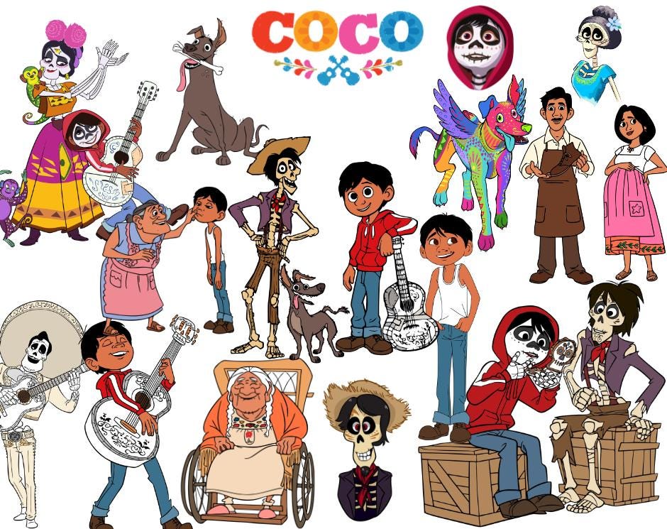 Simple Coco Character Coco Png, Coco Clipart Png & Svg, Coco Png Bundle, Miguel Png ...