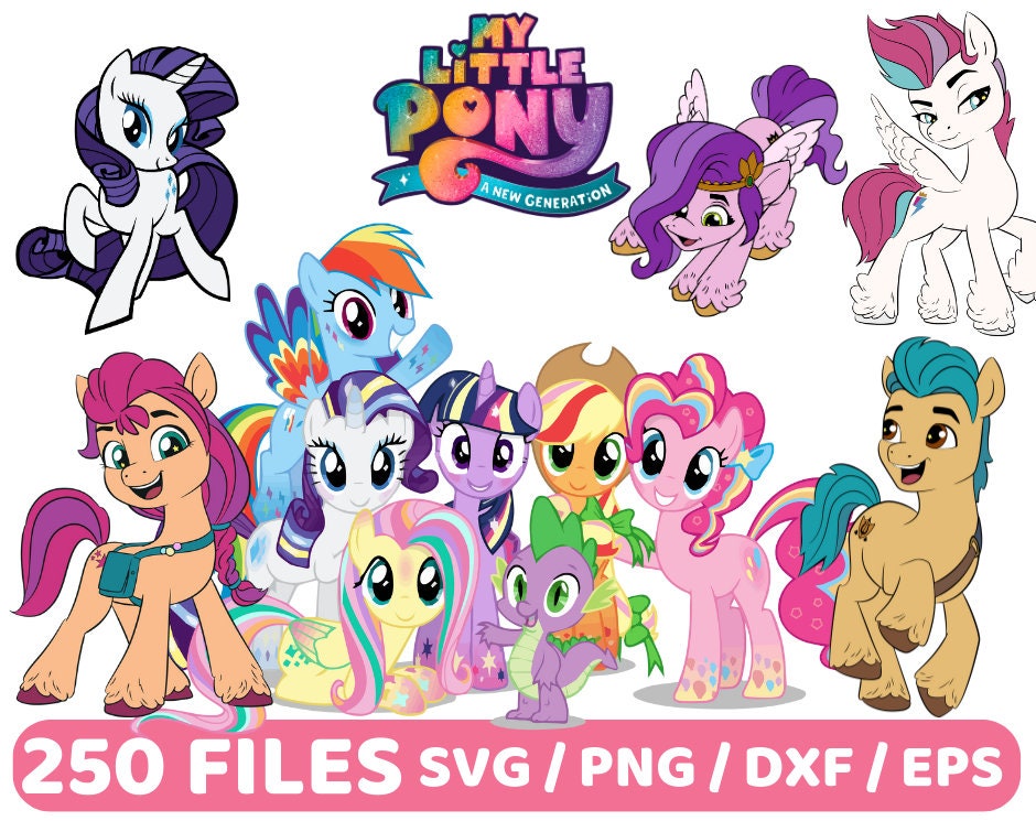 My Little Pony G4 Logo PNG Vector (SVG) Free Download