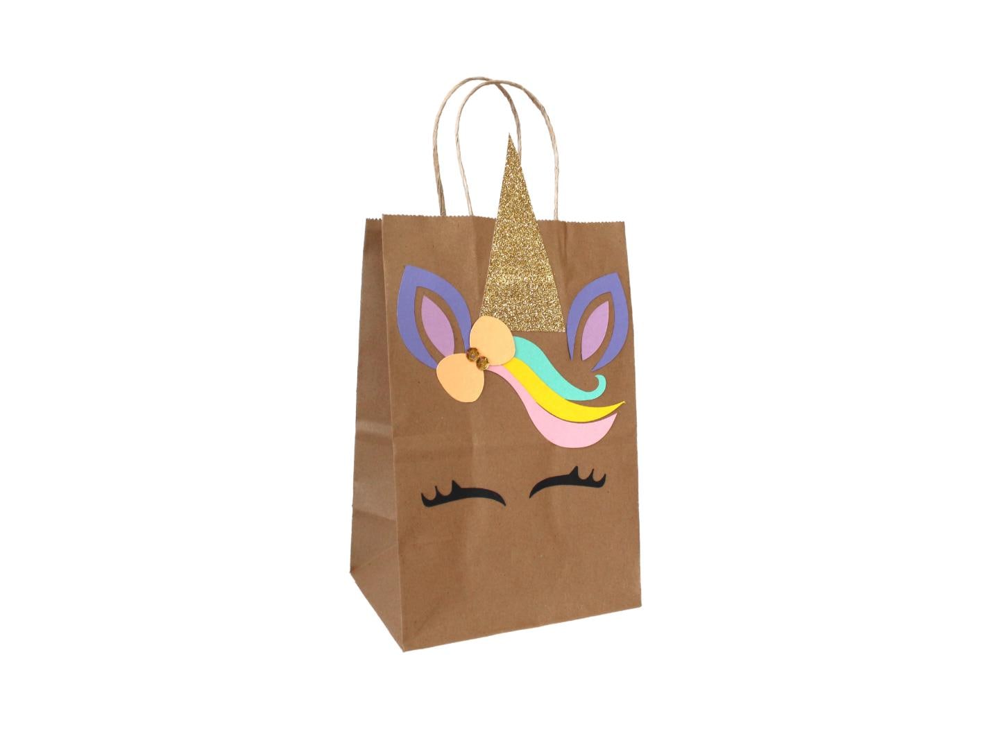 Vorgefüllte Einhorn Partytüten – Rosa, Mit Glasperlen & Charms, Perfekt Für Kindergeburtstage
