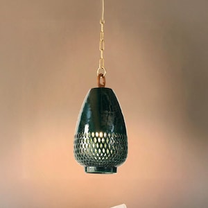 Ceramic lighting fixtures for Bedroom, Pendant Light for Living Room Home Decor luxuries handmade light wabi sabi light.