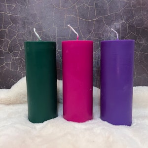 Black Pitcher Candle for Wax Play choose Your Wax Color 4oz, Soy Wax. 