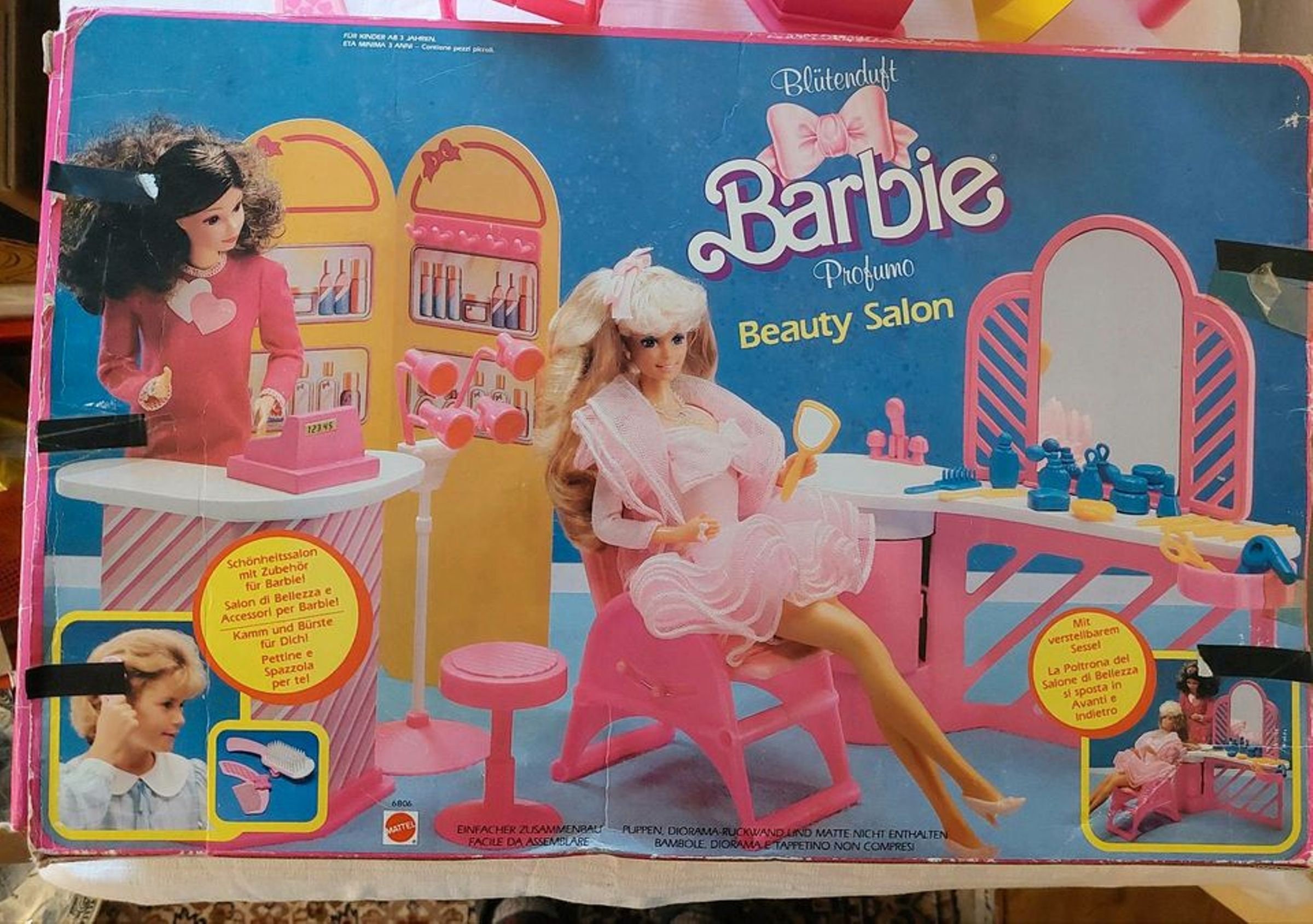 Barbie Beauty Salon Mattel Vintage 1987 RARITY Etsy