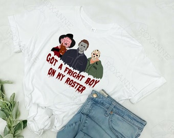 Fright Boy PNG| Digital Download File | Kaliii Inspired  | Halloween | Freddy Krueger | Michael Myers | Jason Vorhees | T-shirt Design