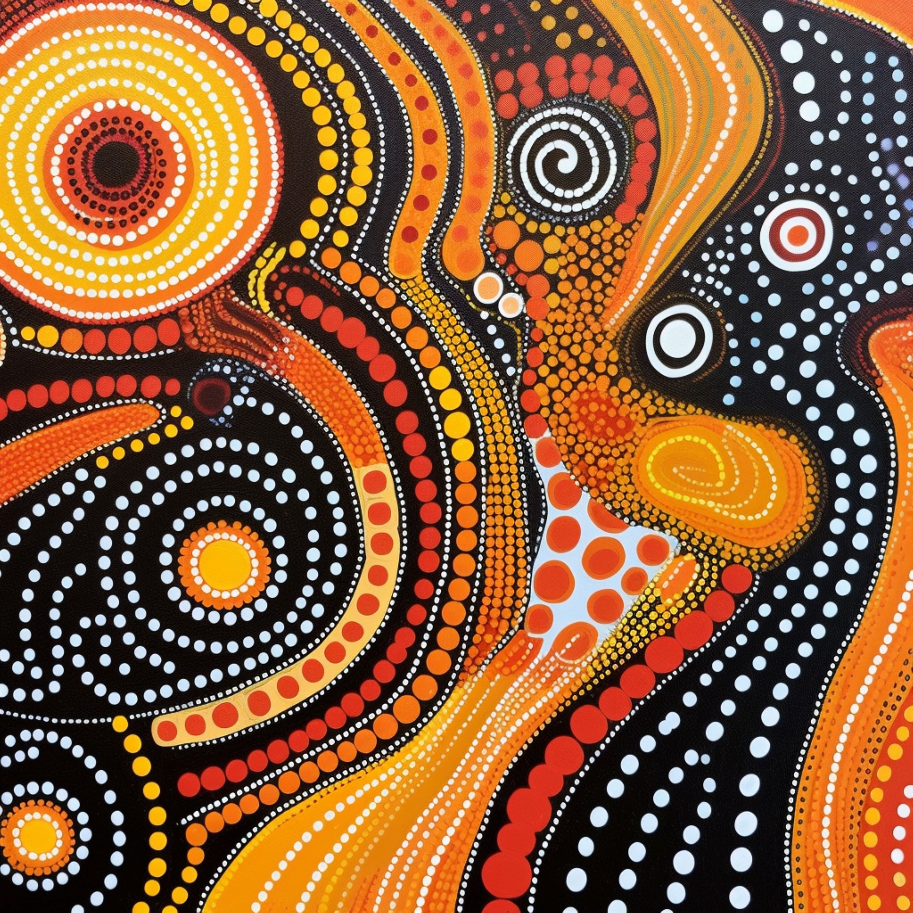 Aboriginal Art Background With Illustration Based On 52 Off Aboriginal Art Background With Illustration Based On 52 Off