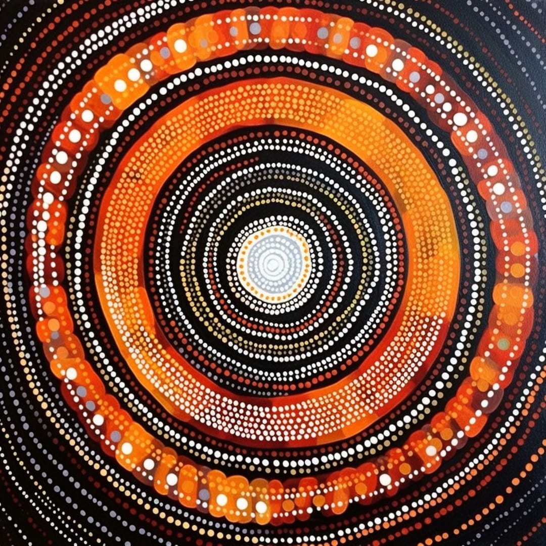 Aboriginal Art Print, Australian Aboriginal Art, Aboriginal Art Print, Indigenous Art