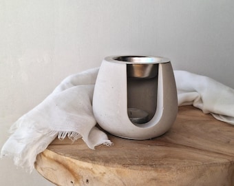 Cement burner for wax melts
