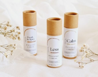 Natural and vegan lip balms (15gr)