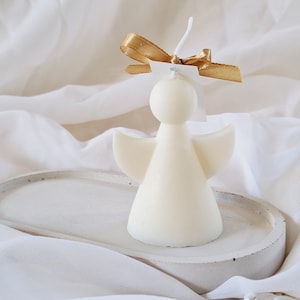 Angel Soy Wax Christmas Candle