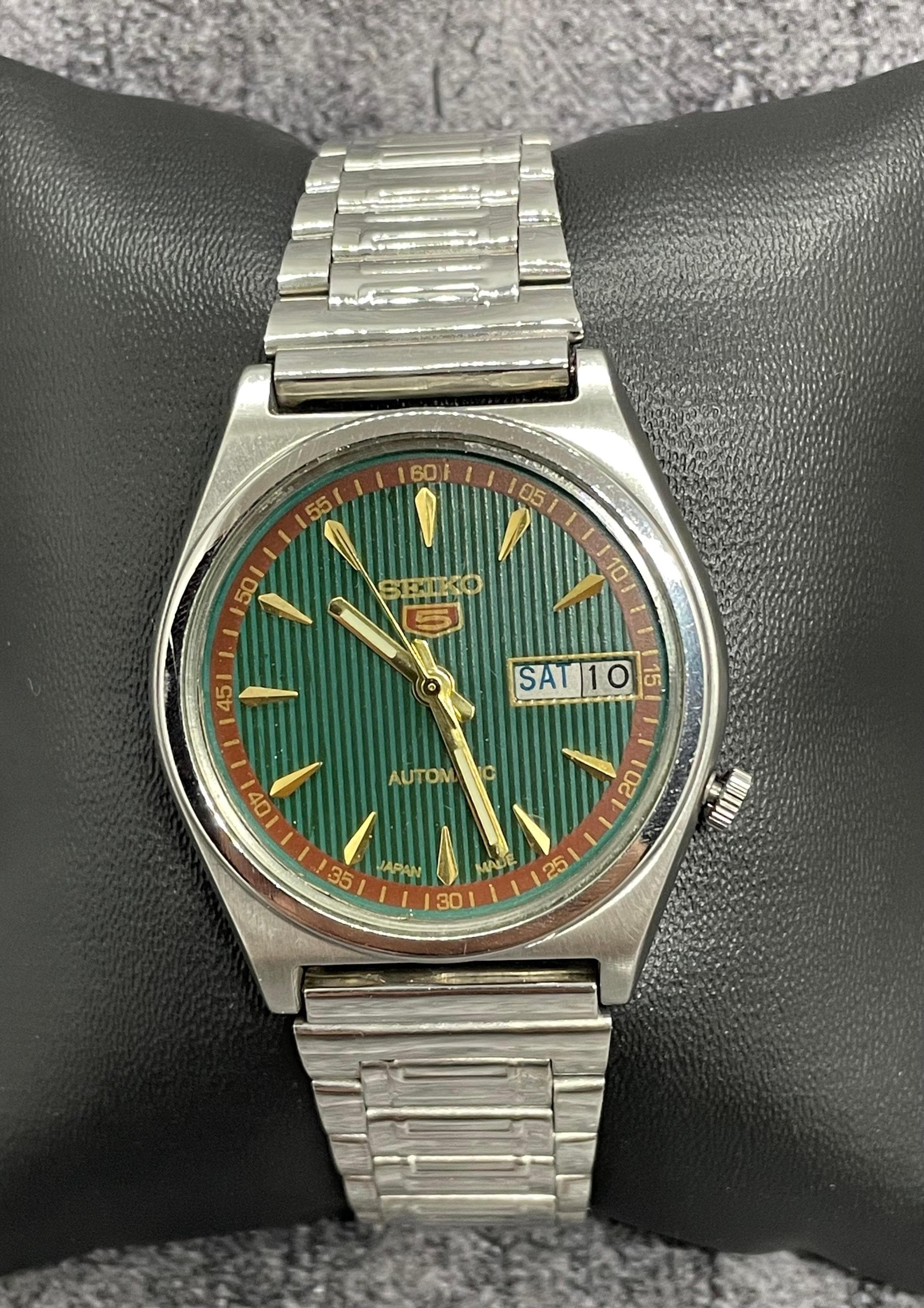 Vintage Seiko 5 Automatic Watch - Etsy