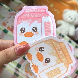 Milk & Lactose-Free Duck Sticker