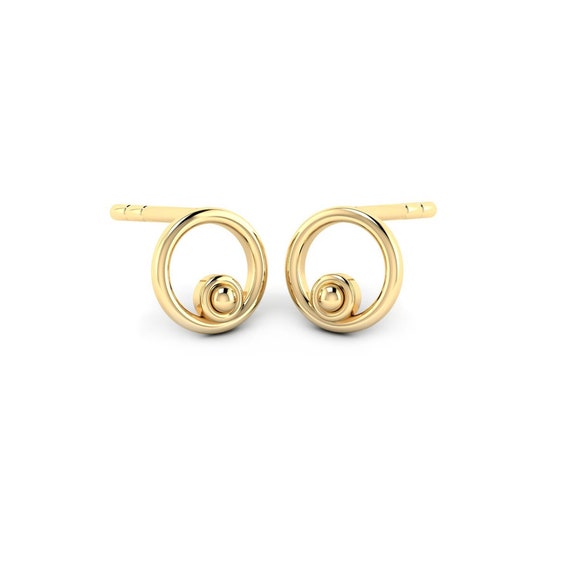 Flipkart.com - Buy Stylish Colony Fancy Round Shape Gold Earrings /Bali for  Women & Girls Metal Hoop Earring Online at Best Prices in India