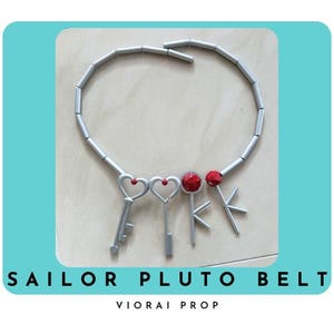 SAILOR PLUTO BELT - Sailor Moon Cosplay, Cosplay Prop
