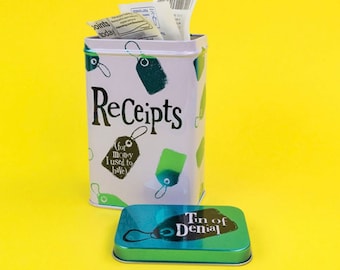 Receipts Tin