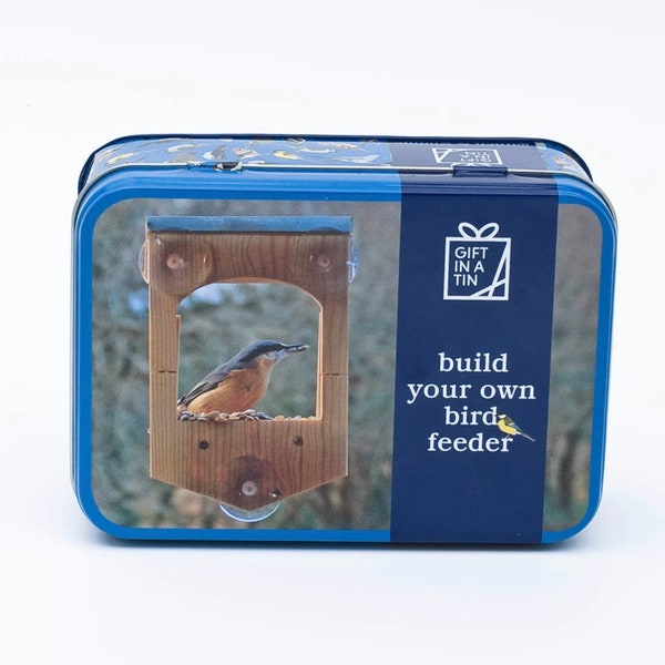 Build Your Own Bird Feeder in a Tin