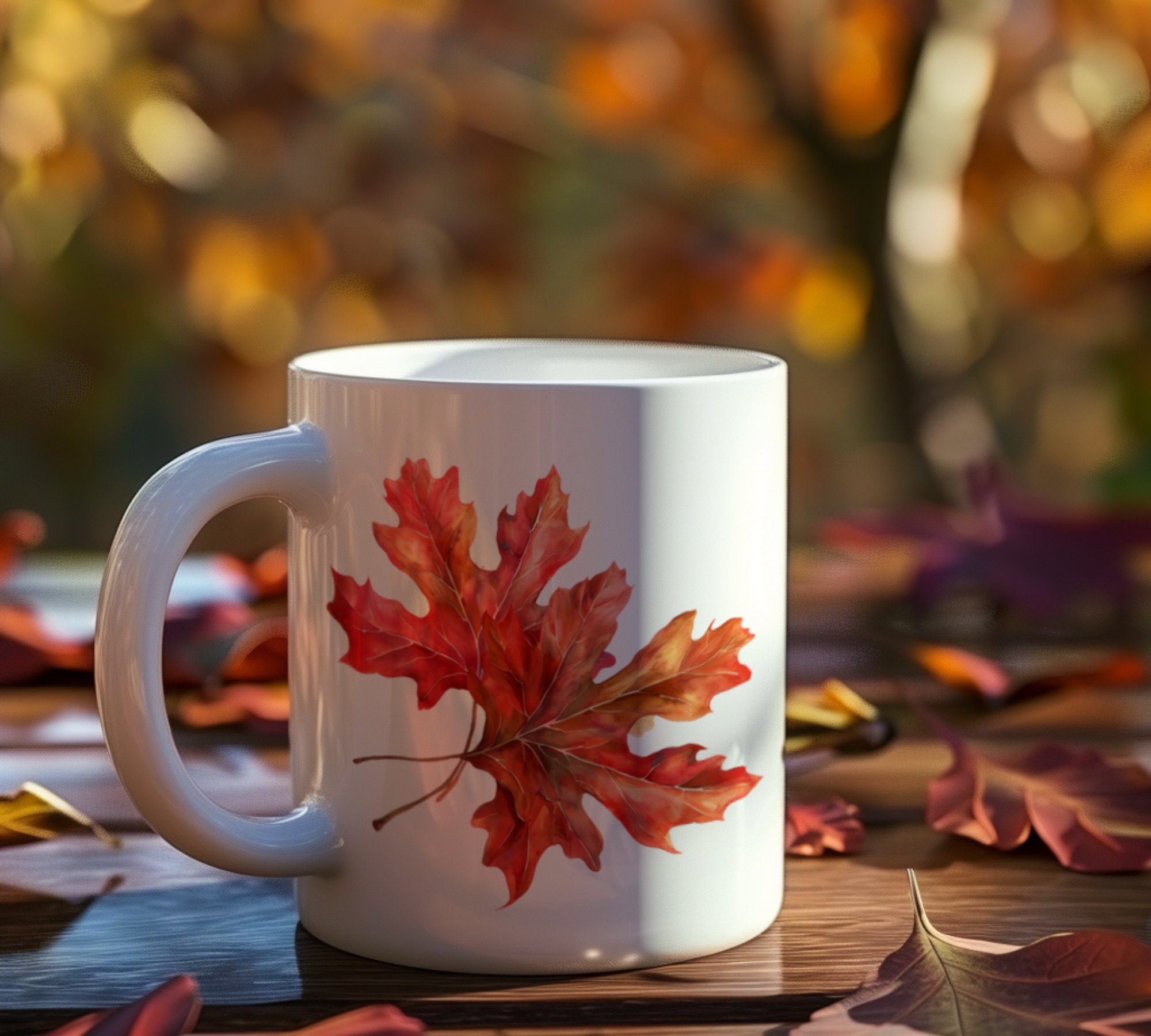 Autumn Leaves Clipart Bundle Fall Foliage Harvest Autumn Tree Leaves ...