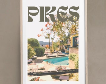 Pikes Ibiza - Wall Print
