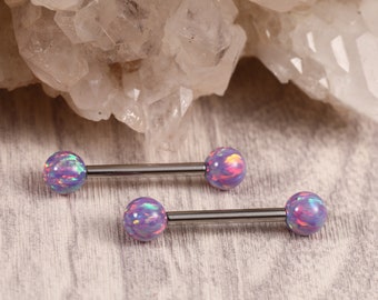 14G 16G G23 Solid Titanium Shield Barbell Internally Threaded Tongue Piercing Silver