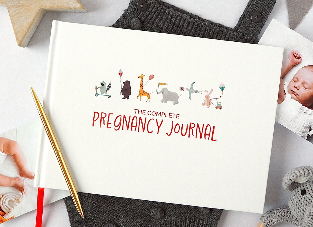 Page De Garde Grossesse Carnet de mémoire de journal de grossesse Cadeau pour femme enceinte