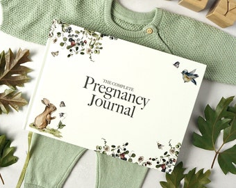Pregnancy Journal Memory Book - Expectant Mother Gift (Forest) - 200 Pages - Pregnant Mum Gifts Diary Planner Tracker [NEW]