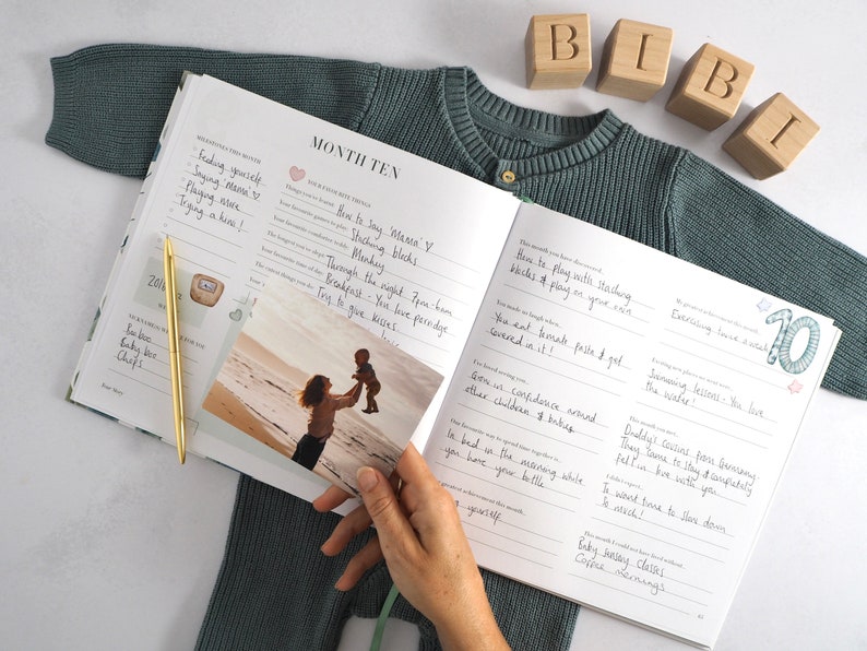 Baby Journal by Bibi & Beau