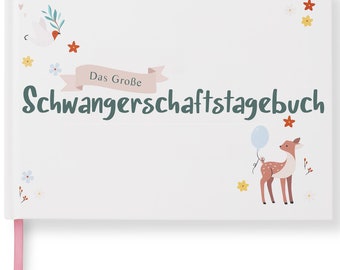 Schwangerschaftsjournal: calendario, álbum de recortes, lista de verificación, organizador - Schwangerschaftsalbum - Schwangerschaftstagebuch (Nivel)