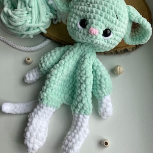 Mína Mouse Plush Amigurumi Toy (ENG/PT/FR) - Etsy