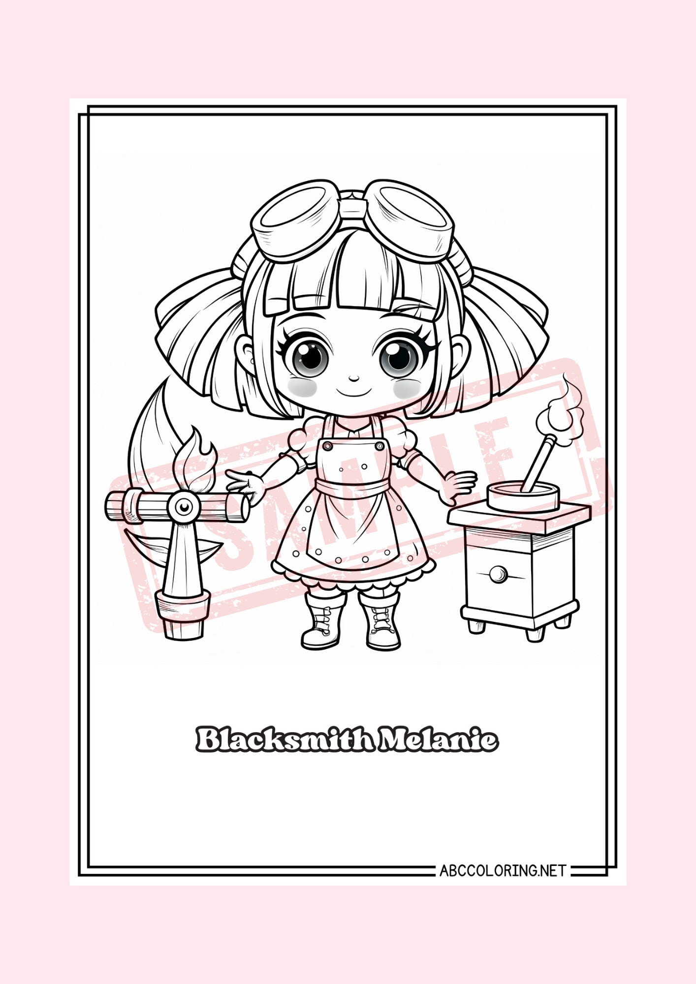 Melanie Martinez Inspired Coloring Book for Kids A Digital Coloring