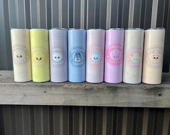Custom SKZOO Metal Tumbler | Stray Kids Fan Gift