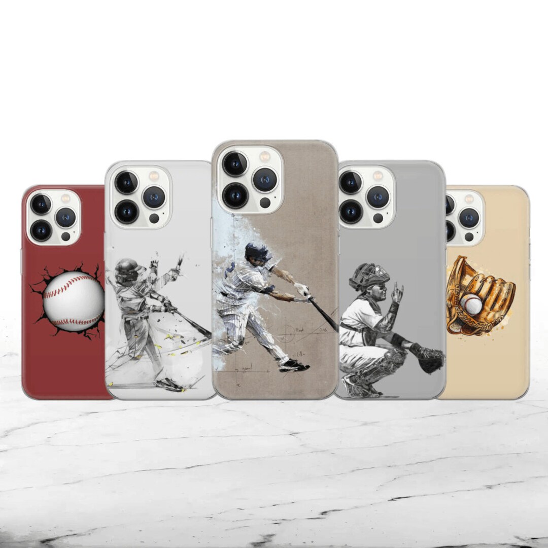 Baseball Phone Case Mlb Cover for Iphone 14 13 12 Pro 11 XR 8 Etsy UK