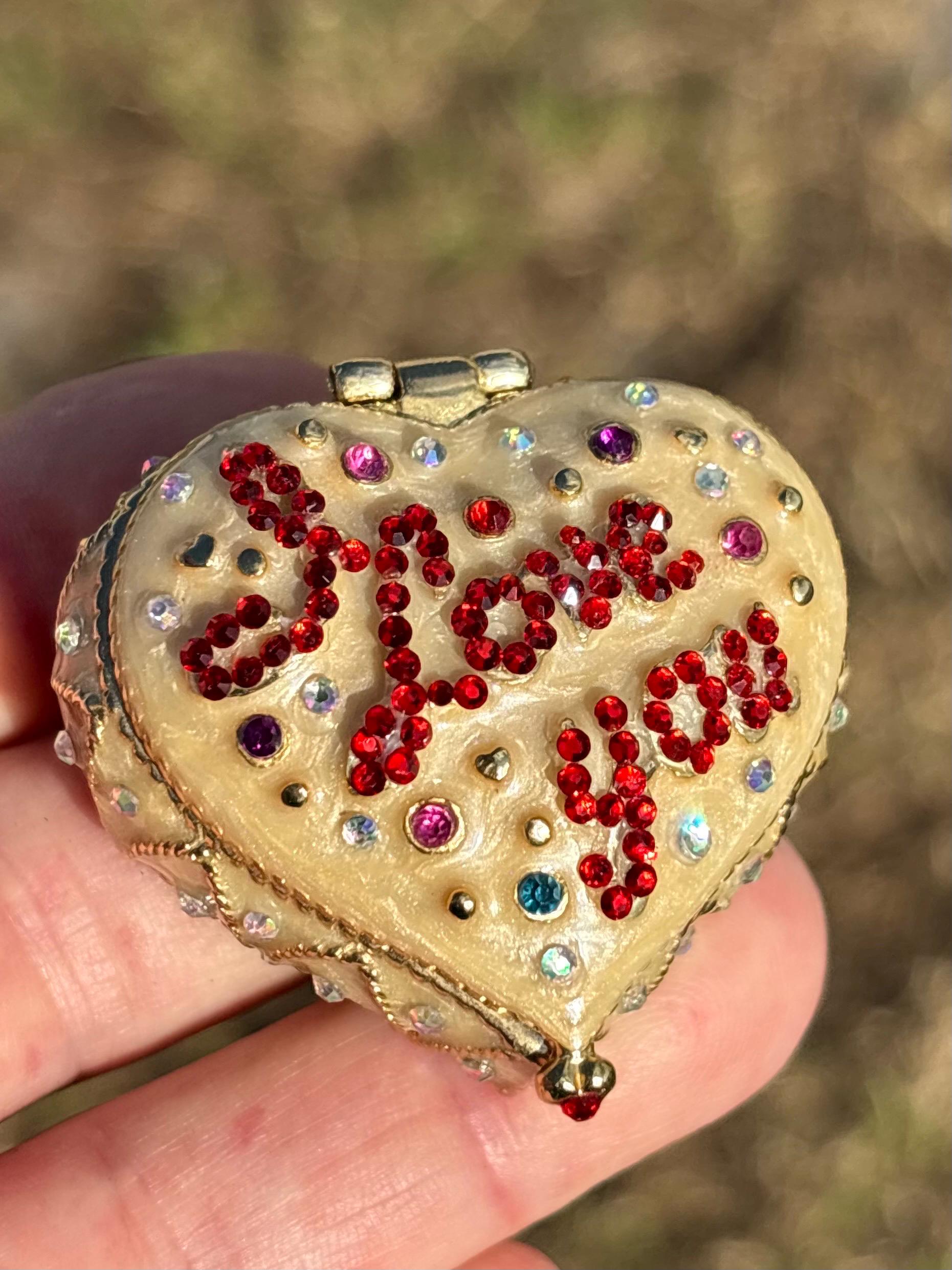 Monet Heart Box - Etsy
