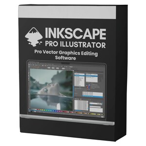 Ultimate Inkscape Pack (Vector Graphics and Illustration) (Windows + MacOS + Linux) (Instant Download)