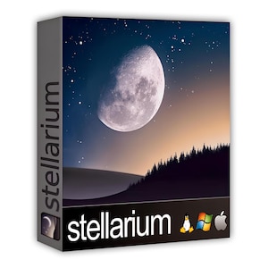 Ultimate Stellarium-paket (planetarium och astronomi) (Windows + macOS + Linux) (omedelbar nedladdning)