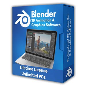 Ultimate Blender Pack (3D Modelling and Animation) (Windows + MacOS) (Instant Download)