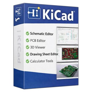 Ultimate KiCad-Paket (Elektronikdesign & Leiterplatten) (Windows + macOS + Linux) (Sofort-Download)
