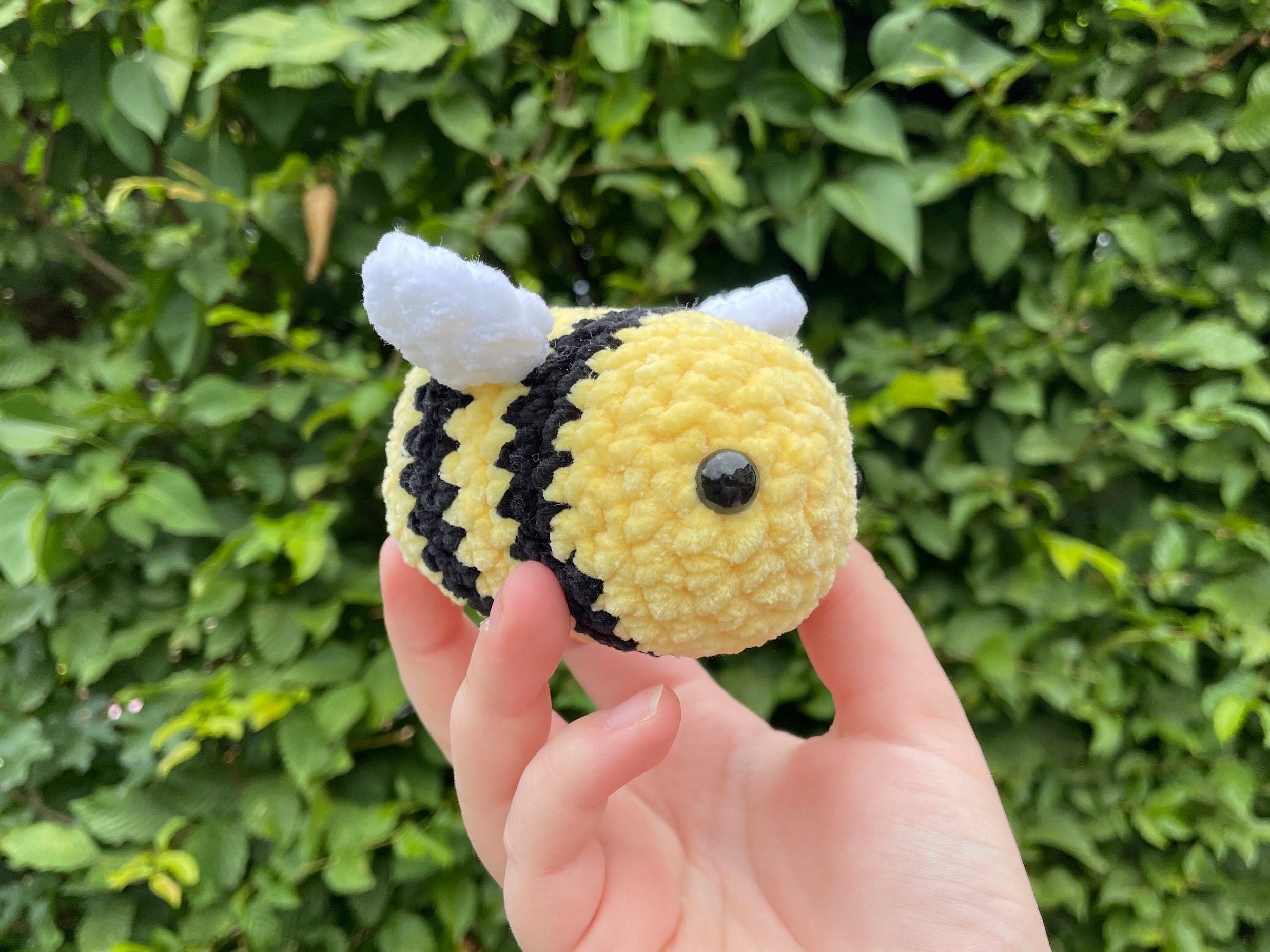 Squishable Fuzzy Bumblebee Honey Bee Bug Yellow June 2015 A Giant