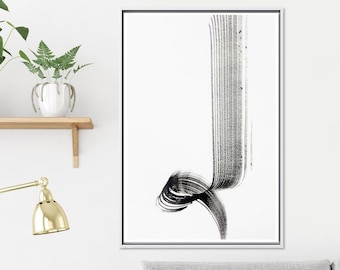 Islamic Calligraphy 3D Canvas, Islamic Art Glass Art, Printable Wall Art, Arabic Brush Art Glass Art, Muslim Printed, Ramadan Eid Gift,