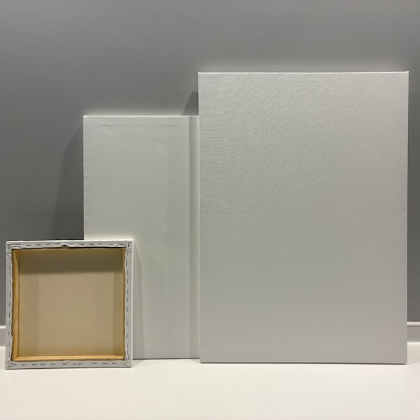 Plain White Canvas Frames for Painting, DIY Painting,  Kids Painting, Kids Art Party, Canvas Pack, Blank Canvas, Plain White Canvas,